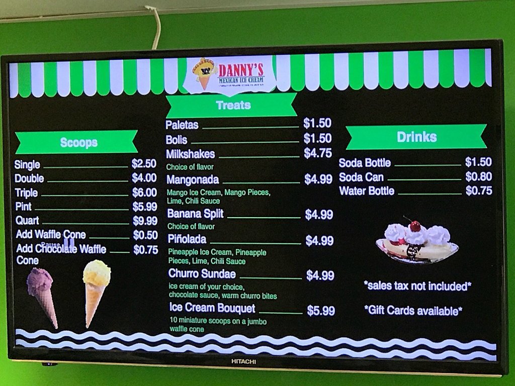Danny`s Mexican Ice Cream
