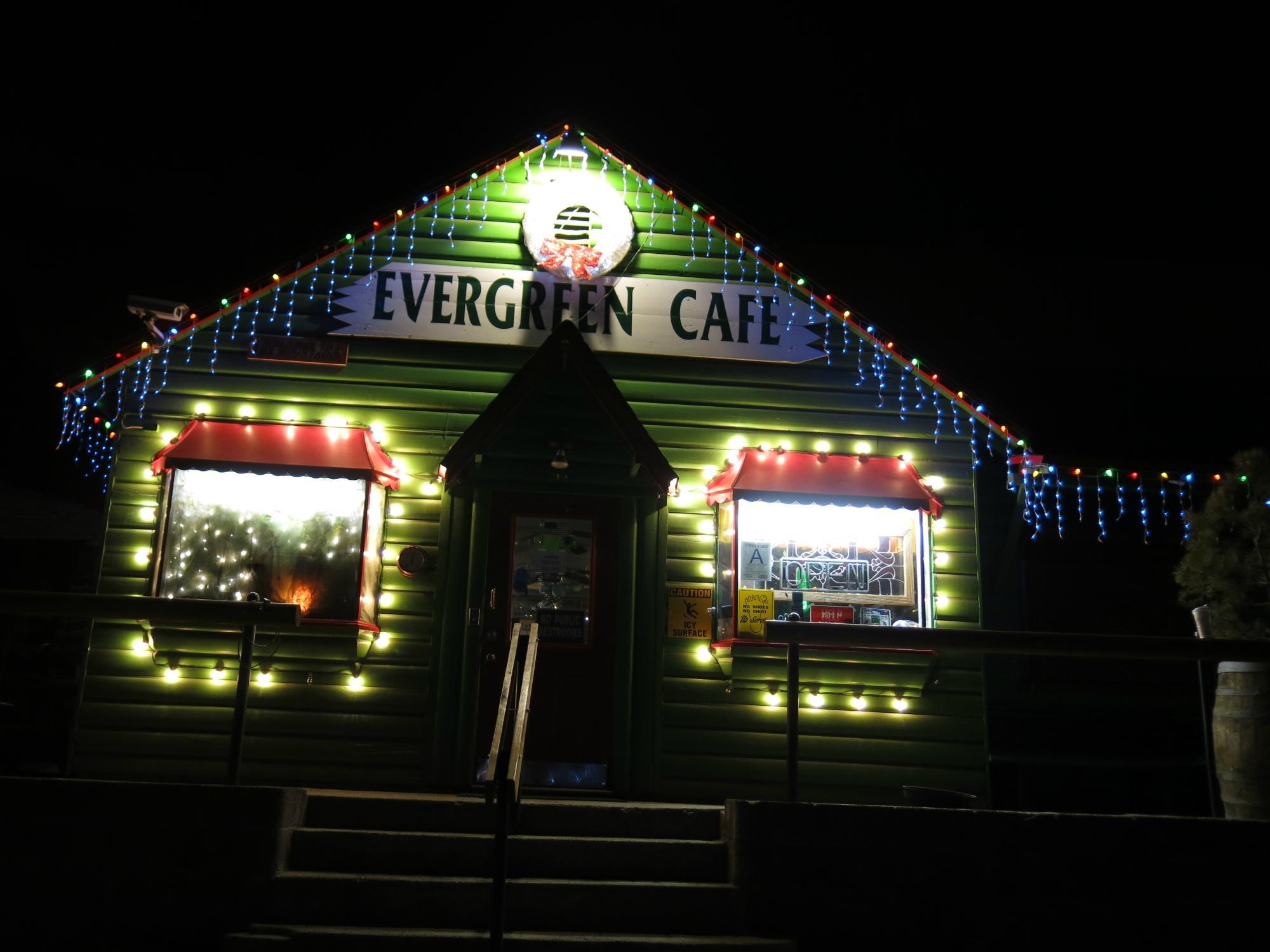 Evergreen Cafe & Racoon Saloon
