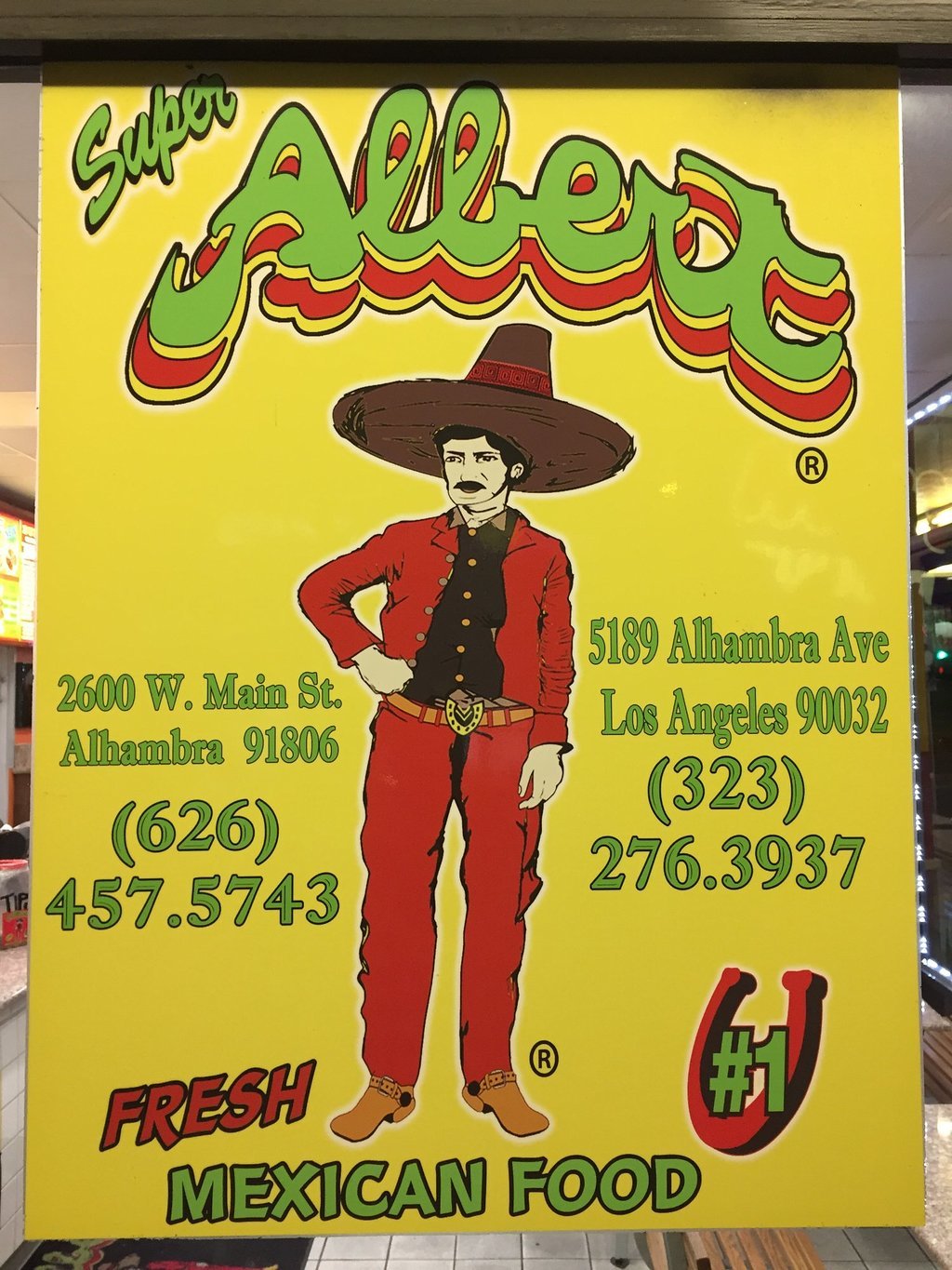 Albert Mexican Food